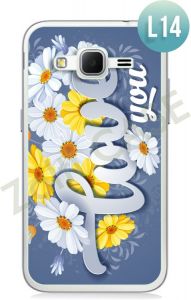 Etui Zolti Ultra Slim Case - Samsung Galaxy Core Prime - Romantic - Wzór L14 - L14