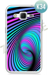 Etui Zolti Ultra Slim Case - Samsung Galaxy Core Prime - Colorfull - Wzór K34 - K34