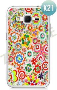 Etui Zolti Ultra Slim Case - Samsung Galaxy Core Prime - Colorfull - Wzór K21 - K21