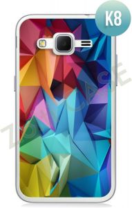 Etui Zolti Ultra Slim Case - Samsung Galaxy Core Prime - Colorfull- Wzór K8 - K8