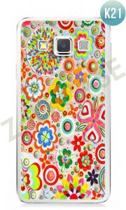 Etui Zolti Ultra Slim Case - Samsung Galaxy A3 - Colorfull - Wzór K21 - K21