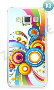 Etui Zolti Ultra Slim Case - Samsung Galaxy A3 - Colorfull - Wzór K3 - K3