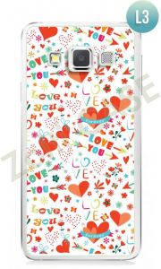 Etui Zolti Ultra Slim Case - Samsung Galaxy A3 - Romantic - Wzór L3 - L3