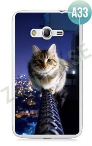 Obudowa Zolti Ultra Slim Case - Samsung Galaxy Core LTE - Abstract - Wzór A33 - A33