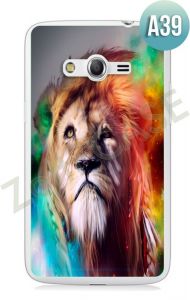 Etui Zolti Ultra Slim Case - Samsung Galaxy Core LTE - Abstract - Wzór A39 - A39