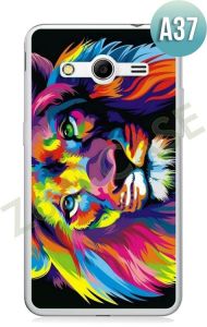 Etui Zolti Ultra Slim Case - Samsung Galaxy Core 2 - Abstract - Wzór A37 - A37