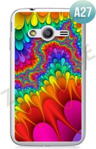 Etui Zolti Ultra Slim Case - Samsung Galaxy Ace 4 - Abstract - Wzór A27 - A27