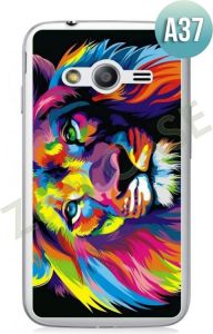 Etui Zolti Ultra Slim Case - Samsung Galaxy Ace 4 - Abstract - Wzór A37 - A37