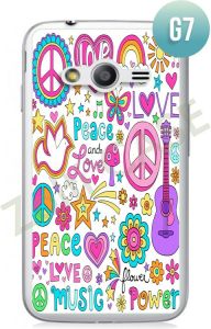 Etui Zolti Ultra Slim Case - Samsung Galaxy Ace 4 - Girls Stuff - Wzór G7 - G7