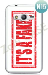 Etui Zolti Ultra Slim Case - Samsung Galaxy Ace 4 - Texts - Wzór N15 - N15