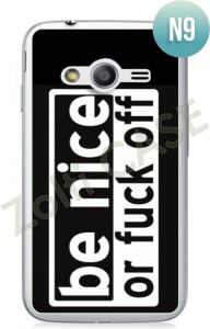 Etui Zolti Ultra Slim Case - Samsung Galaxy Ace 4 - Texts - Wzór N9 - N9