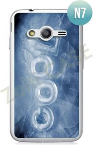 Etui Zolti Ultra Slim Case - Samsung Galaxy Ace 4 - Texts - Wzór N7 - N7