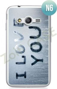Etui Zolti Ultra Slim Case - Samsung Galaxy Ace 4 - Texts - Wzór N6 - N6