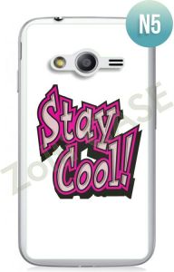 Etui Zolti Ultra Slim Case - Samsung Galaxy Ace 4 - Texts - Wzór N5 - N5