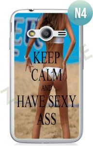 Etui Zolti Ultra Slim Case - Samsung Galaxy Ace 4 - Texts - Wzór N4 - N4
