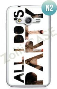 Etui Zolti Ultra Slim Case - Samsung Galaxy Ace 4 - Texts - Wzór N2 - N2