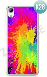 Etui Zolti Ultra Slim Case - HTC Desire 626 - Colorfull - Wzór K28 - K28