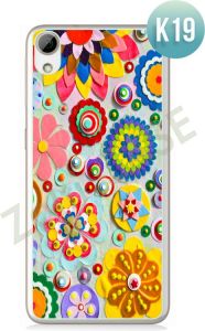 Etui Zolti Ultra Slim Case - HTC Desire 626 - Colorfull - Wzór K19 - K19