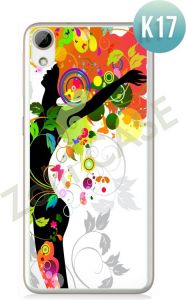 Etui Zolti Ultra Slim Case - HTC Desire 626 - Colorfull - Wzór K17 - K17