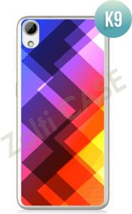 Etui Zolti Ultra Slim Case - HTC Desire 626 - Colorfull - Wzór K9 - K9