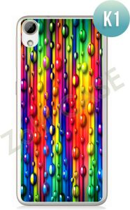 Etui Zolti Ultra Slim Case - HTC Desire 626 - Colorfull - Wzór K1 - K1