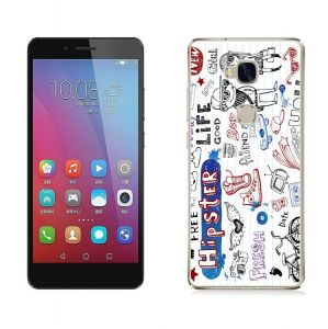 Magic Case TPU | Obudowa dla Huawei Honor 5X - Wzór T34 - T34