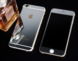 Szkło ochronne na przód i tył Srebrne Perfect Glass Apple iPhone 6 / 6S - Srebrny