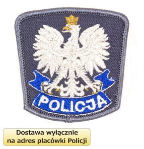 Orzełek do czapki garnizonowej Policji